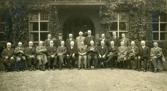 Framed Print : Sir Richard W Allen and members of IMechE Council Framed Print : Sir Richard W Allen and members of IMechE Council