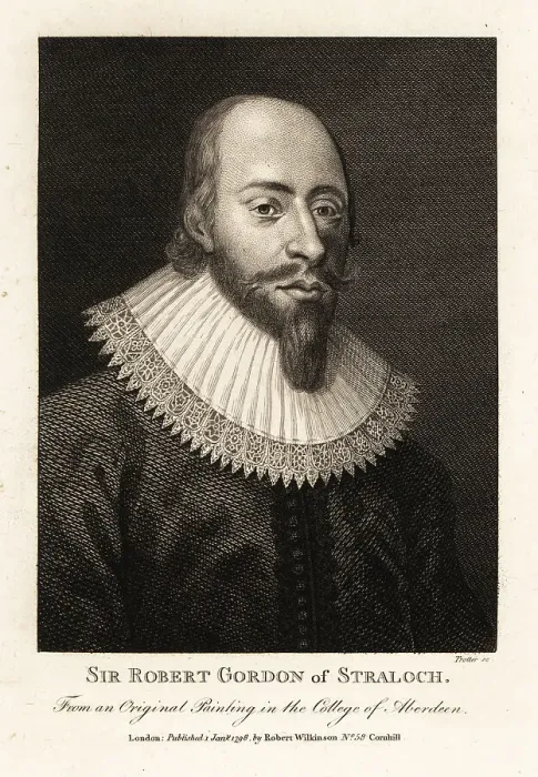 Framed Print : Sir Robert Gordon of Straloch, Scottish cartographer, 17th centu Framed Print : Sir Robert Gordon of Straloch, Scottish cartographer, 17th centu