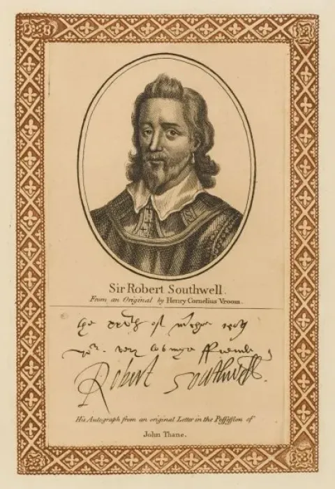 Framed Print : Sir Robert Southwell Framed Print : Sir Robert Southwell