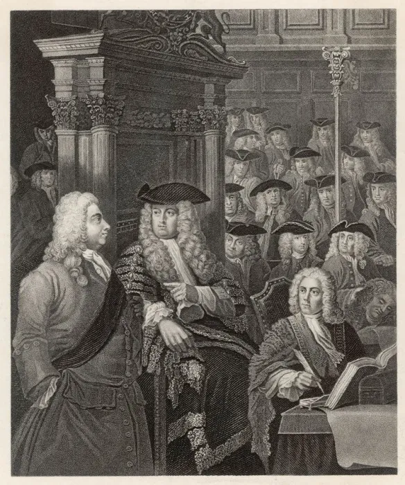 Framed Print : Sir Robert Walpole - House of Commons Framed Print : Sir Robert Walpole - House of Commons