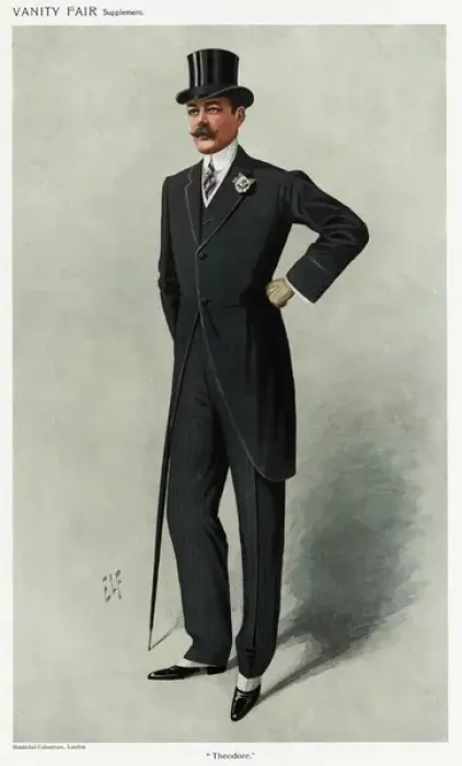 Framed Print : Sir Theodore F Brinckman, Vanity Fair, ELF Framed Print : Sir Theodore F Brinckman, Vanity Fair, ELF