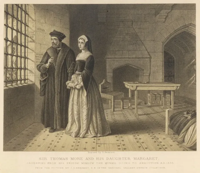 Framed Print : Sir Thomas More / Anderson Framed Print : Sir Thomas More / Anderson