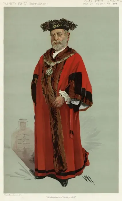 Framed Print : Sir Thomas B. Crosby (Mayor of London), Vanity Fair, WH Framed Print : Sir Thomas B. Crosby (Mayor of London), Vanity Fair, WH