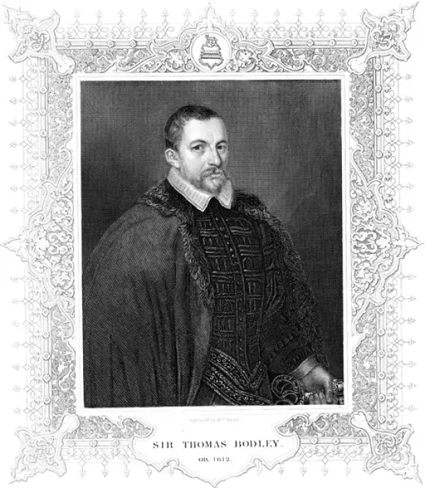 Framed Print : Sir Thomas Bodley / Ryall Framed Print : Sir Thomas Bodley / Ryall