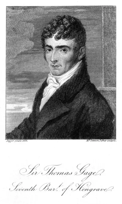 Framed Print : Sir Thomas Gage Framed Print : Sir Thomas Gage