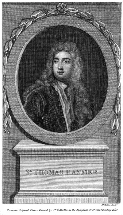 Framed Print : Sir Thomas Hanmer Framed Print : Sir Thomas Hanmer
