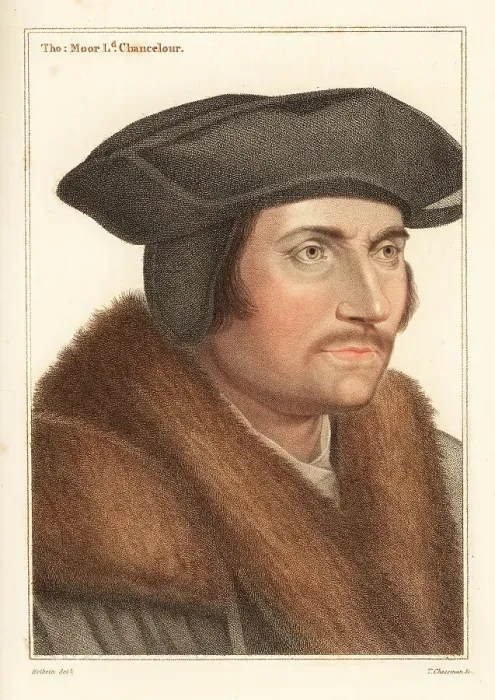 Framed Print : Sir Thomas More, Lord Chancellor to King Henry VIII Framed Print : Sir Thomas More, Lord Chancellor to King Henry VIII