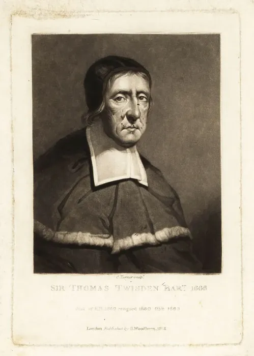 Framed Print : Sir Thomas Twisden, 1st Baronet, 1602-1683 Framed Print : Sir Thomas Twisden, 1st Baronet, 1602-1683
