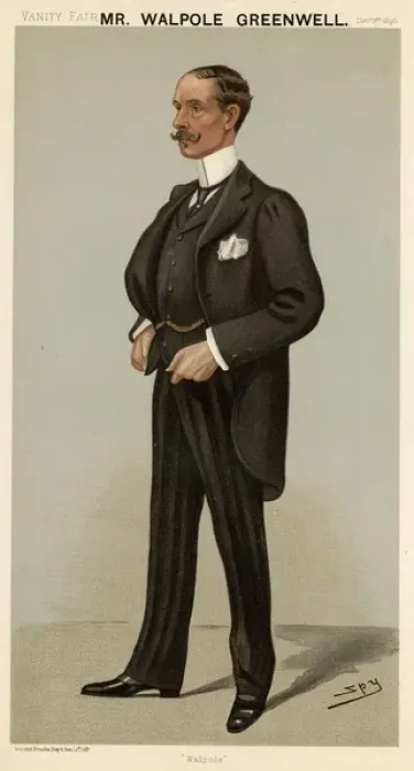 Framed Print : Sir Walpole L. Greenwell, Vanity Fair, Spy
