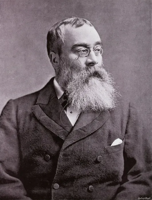 Framed Print : Sir Walter Besant, in later life Framed Print : Sir Walter Besant, in later life