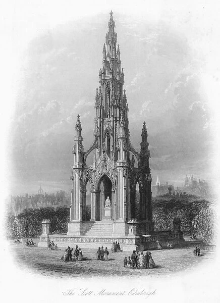 Sir Walter Scott - Edinburgh - Monument