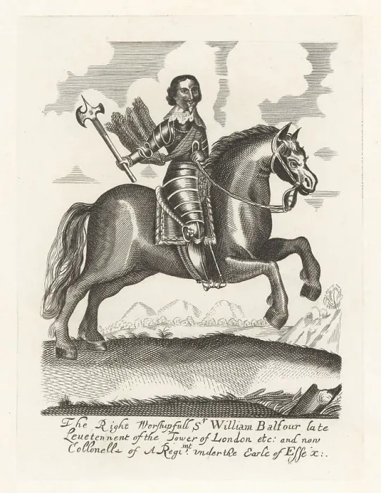 Framed Print : Sir William Balfour, Scottish professional soldier, c.1578-1660 Framed Print : Sir William Balfour, Scottish professional soldier, c.1578-1660