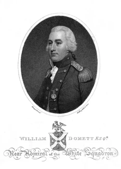 Framed Print : Sir William Domett Framed Print : Sir William Domett