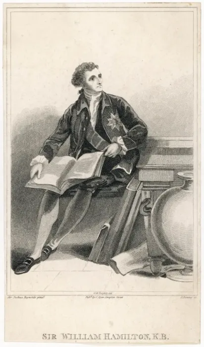 Framed Print : Sir William Hamilton Framed Print : Sir William Hamilton
