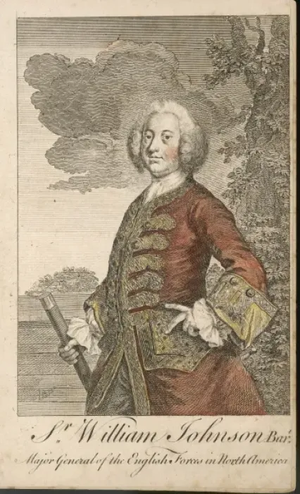 Framed Print : Sir William Johnson Framed Print : Sir William Johnson