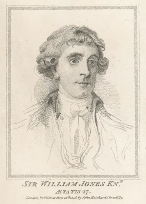 Framed Print : Sir William Jones Framed Print : Sir William Jones