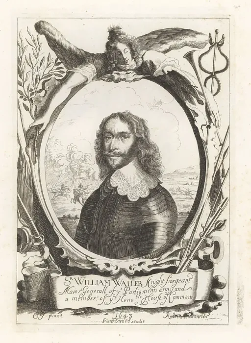 Framed Print : Sir William Waller, English Parliamentarian soldier, c. 1597-166 Framed Print : Sir William Waller, English Parliamentarian soldier, c. 1597-166