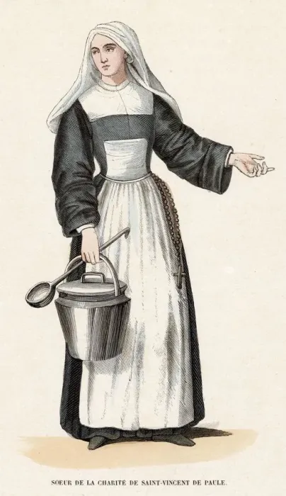 Framed Print : SISTER OF CHARITY Framed Print : SISTER OF CHARITY