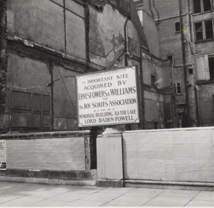 Framed Print : Site of Baden Powell House, South Kensington, London Framed Print : Site of Baden Powell House, South Kensington, London