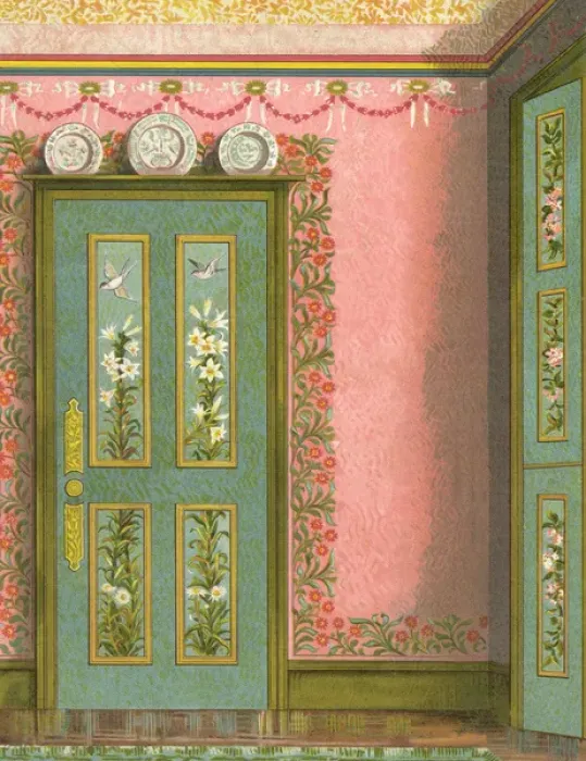 Framed Print : A sitting room Framed Print : A sitting room