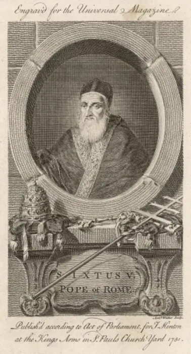 Framed Print : Sixtus V (Walker) Framed Print : Sixtus V (Walker)
