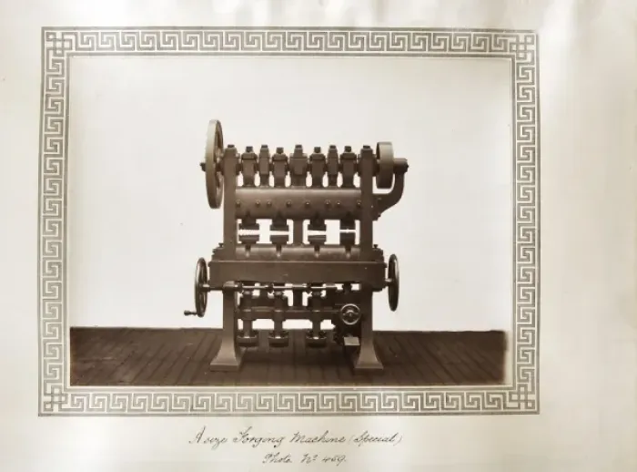 Framed Print : A size forging machine (special) Framed Print : A size forging machine (special)