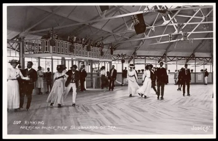 Framed Print : Skating at St Leonards Framed Print : Skating at St Leonards