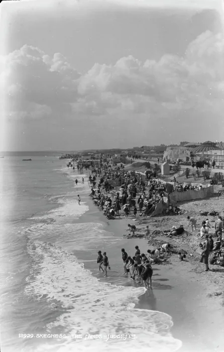 Framed Print : Skegness Beach in 1929 Framed Print : Skegness Beach in 1929