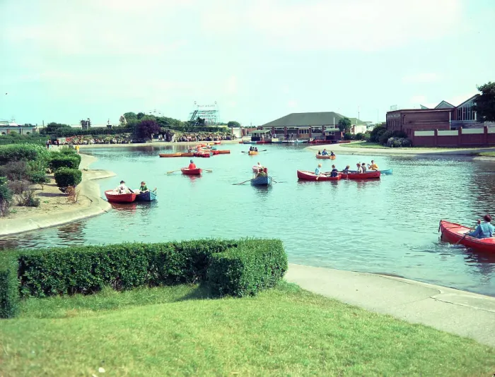 Framed Print : Skegness - The boating lake Framed Print : Skegness - The boating lake