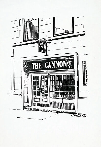 Sketch of Cannon PH, City, London