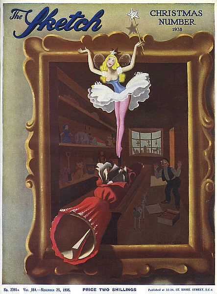 The Sketch Christmas Number front cover, 1938