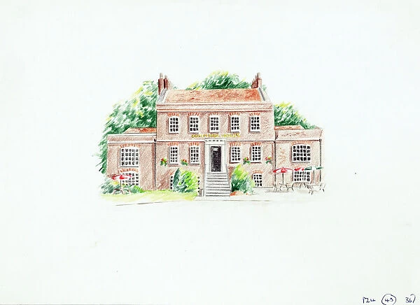 Sketch of Command House PH, Chatham, Kent