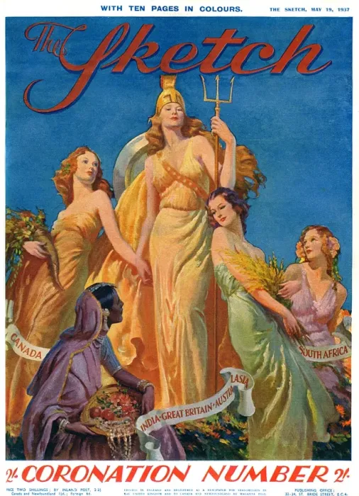 Framed Print : The Sketch Coronation Number, 1937 Framed Print : The Sketch Coronation Number, 1937