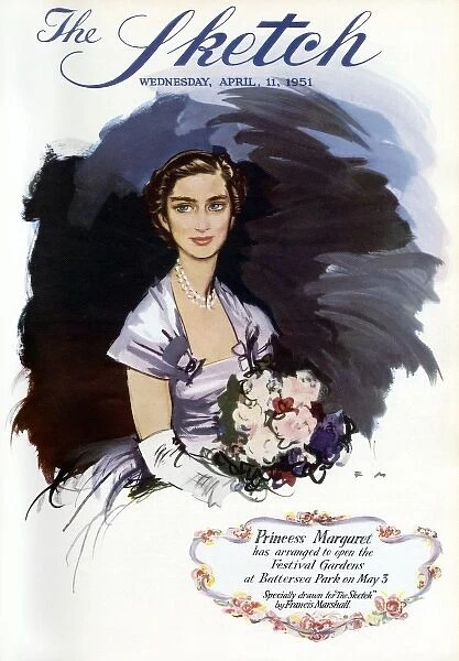 The Sketch front cover with Princess of Margaret - Festival
