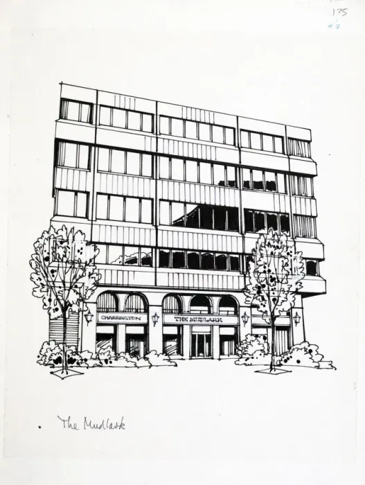 Framed Print : Sketch of Mudlark PH, London Bridge, London Framed Print : Sketch of Mudlark PH, London Bridge, London