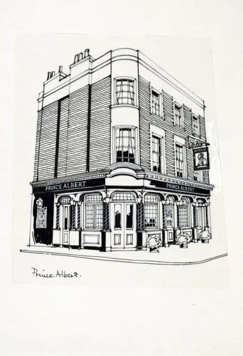 Framed Print : Sketch of Prince Albert PH, Regents Park, London Framed Print : Sketch of Prince Albert PH, Regents Park, London