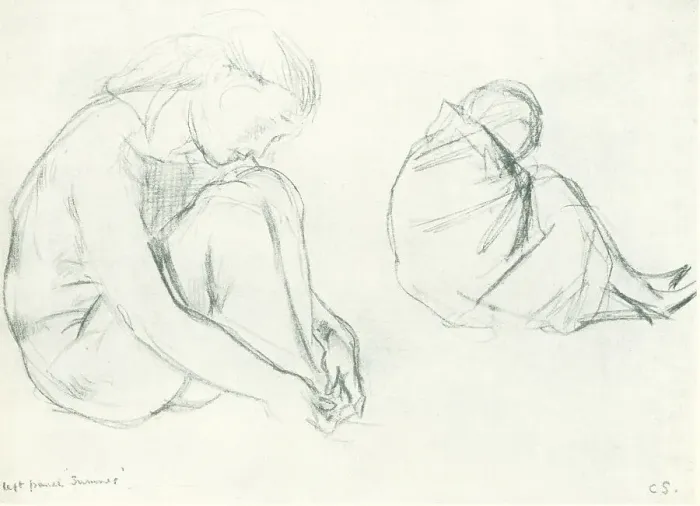 Framed Print : Sketch For Summer Framed Print : Sketch For Summer