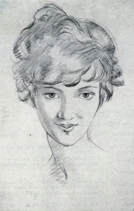 Framed Print : Sketch of a Woman Framed Print : Sketch of a Woman