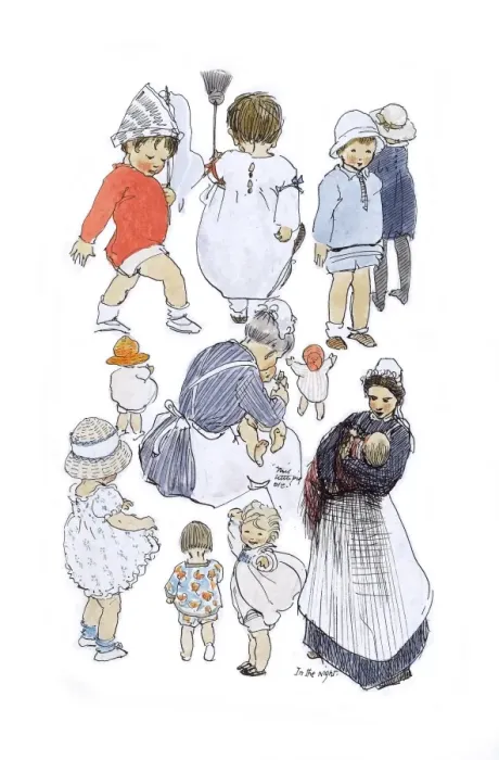 Framed Print : A Sketchbook - Mothers and Children Framed Print : A Sketchbook - Mothers and Children