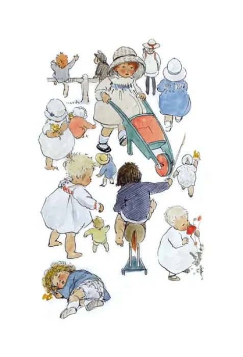 Framed Print : A Sketchbook - Mothers and Children Framed Print : A Sketchbook - Mothers and Children