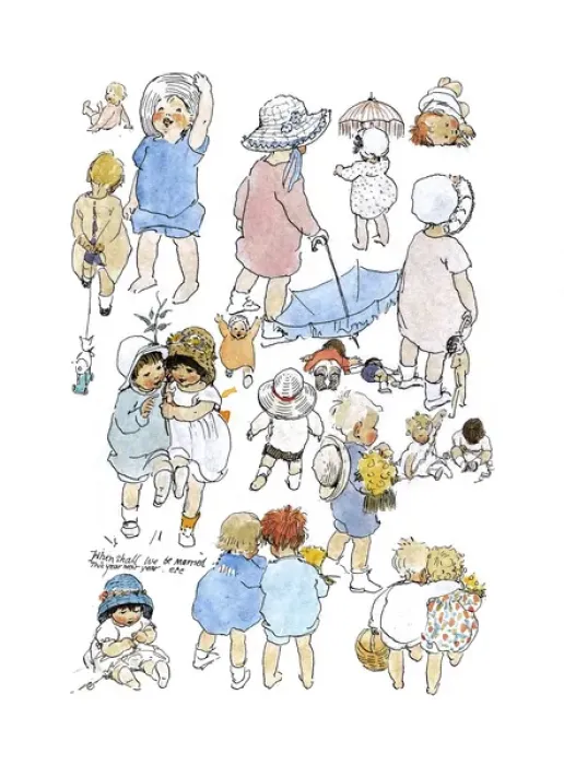 Framed Print : A Sketchbook - Mothers and Children Framed Print : A Sketchbook - Mothers and Children
