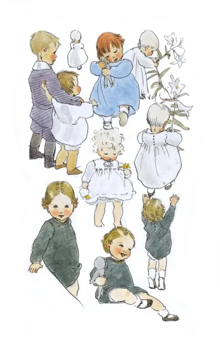 Framed Print : A Sketchbook - Mothers and Children Framed Print : A Sketchbook - Mothers and Children