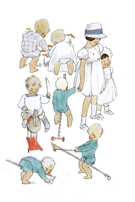 Framed Print : A Sketchbook - Mothers and Children Framed Print : A Sketchbook - Mothers and Children