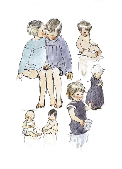 Framed Print : A Sketchbook - Mothers and Children Framed Print : A Sketchbook - Mothers and Children