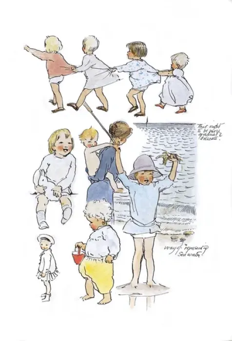 Framed Print : A Sketchbook - Mothers and Children Framed Print : A Sketchbook - Mothers and Children