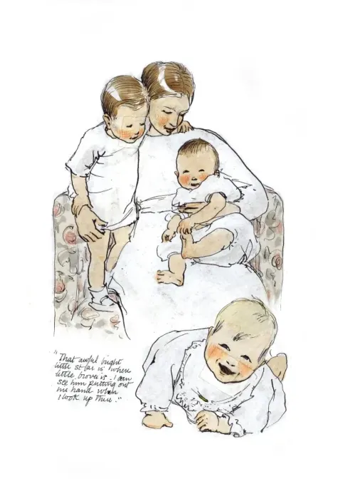 Framed Print : A Sketchbook - Mothers and Children Framed Print : A Sketchbook - Mothers and Children