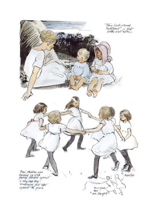 Framed Print : A Sketchbook - Mothers and Children Framed Print : A Sketchbook - Mothers and Children