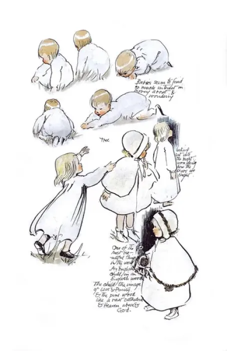Framed Print : A Sketchbook - Mothers and Children Framed Print : A Sketchbook - Mothers and Children