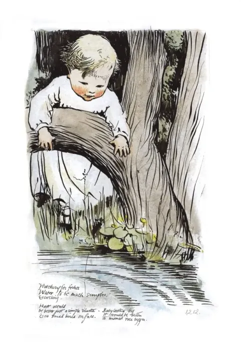 Framed Print : A Sketchbook - Mothers and Children Framed Print : A Sketchbook - Mothers and Children