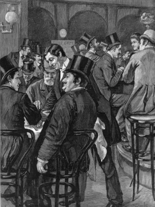 Framed Print : Sketches of Life and Character in the City - The Luncheon Ho Framed Print : Sketches of Life and Character in the City - The Luncheon Ho